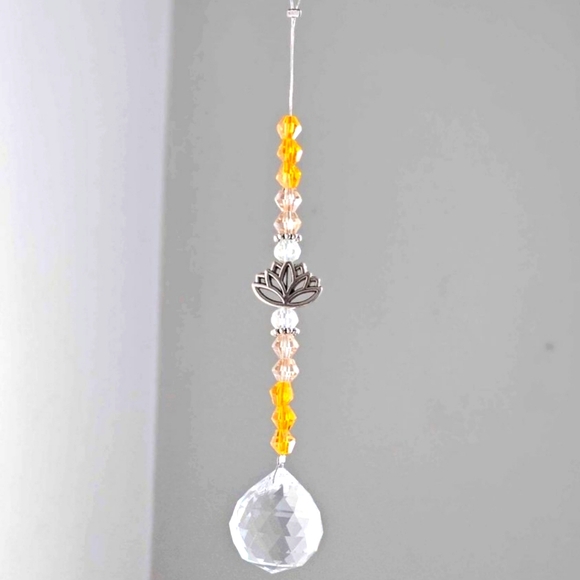 Lotus Crystal Suncatchers - Picture 3 of 4